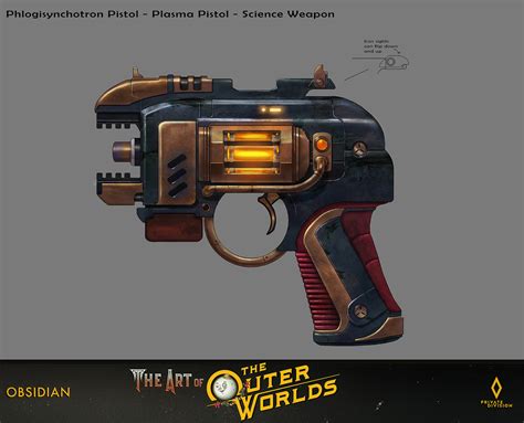 ArtStation - The Outer Worlds - Science Plasma Pistol