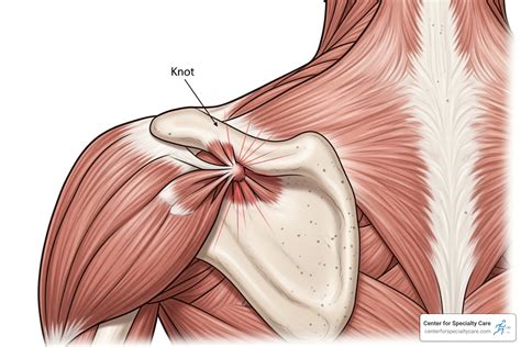Knot Behind Left Shoulder Blade: Lasting 2025 Relief!