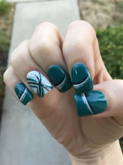 Eagles Football Nail Designs - Design Talk