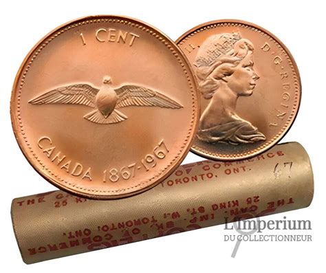 1967 Canada - 1 Cent Original Roll