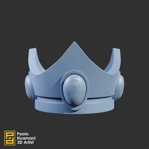 👸 Princess Peach Crown・ STL File for ・Cults