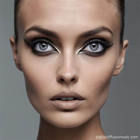 Breathtakingly Beautiful Woman with High Cheekbones | Stable Diffusion ...