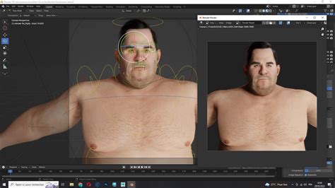 3D model Fat Man naked and clothed VR / AR / low-poly | CGTrader