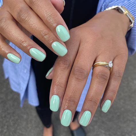 Light Green Nails Design at Harry Reese blog