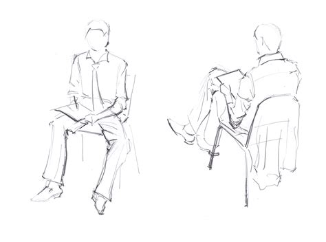 Sketches of People on Behance