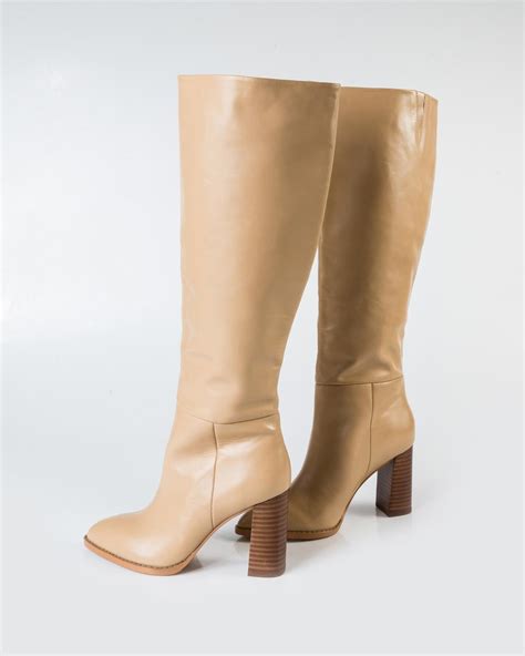 Hazel Knee High Leather Boot - Poetry Clothing Store