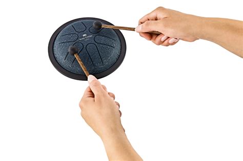 Meinl Sonic Energy 6" Mini Steel Tongue Drum, A Major, 6 Notes, 440 Hz ...