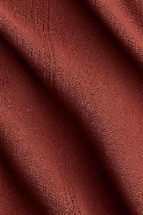 Chain-Detail Kaftan Dress - Rust red - Ladies | H&M US