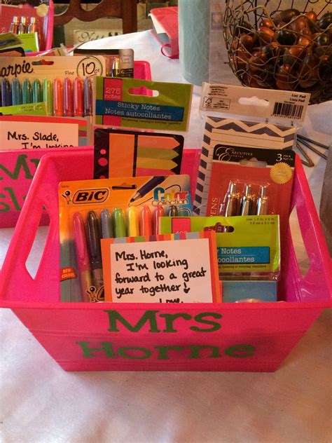 First Day of School Teacher Gift