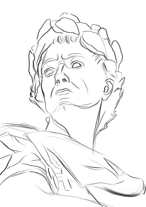 Julius Caesar Drawing