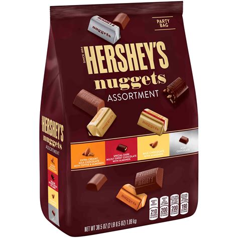 Hershey's Nuggets Assortment Chocolates, 38.5 Oz. - Walmart.com