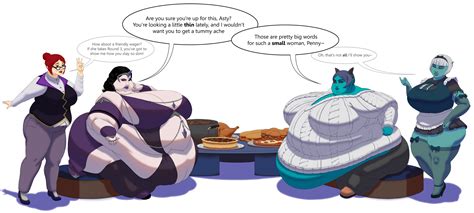 Gorging Goddesses: Part 1 by Candlebars on DeviantArt