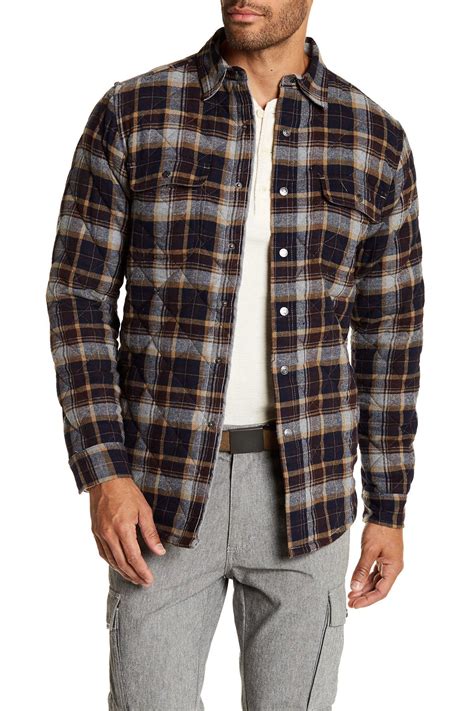 Quilted Reversible Flannel Shirt by Tailor Vintage on @nordstrom_rack ...