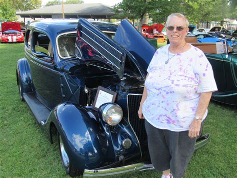 Wife's first outing with her new toy | Chevy Tri Five Forum