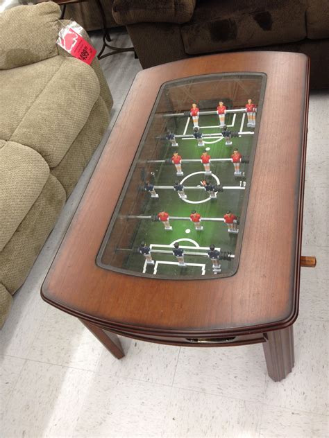 Foosball Coffee Table for Game Nights