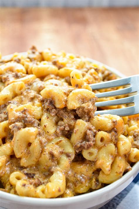 Instant Pot Hamburger Helper {Cheeseburger Macaroni Copycat}