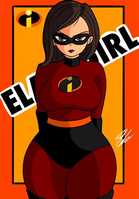 MRS. INCREDIBLE AKA ELASTIGIRL by Paultimus on DeviantArt