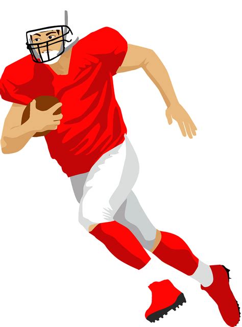 Football Player Clip Art Free at Douglas Jacobson blog