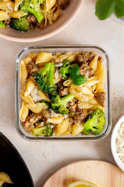 Sausage and Broccoli Pasta - Carmy - Easy Healthy-ish Recipes