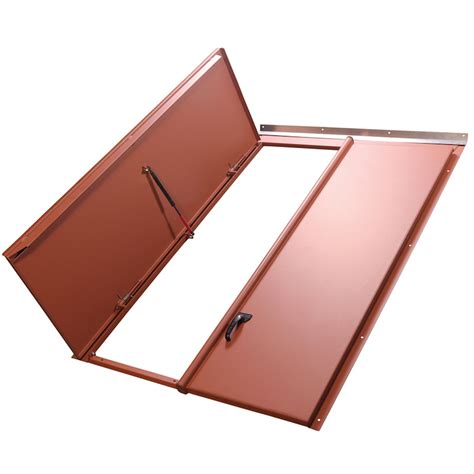 Bilco Sloped Wall Primed Steel Bulkhead Basement Door