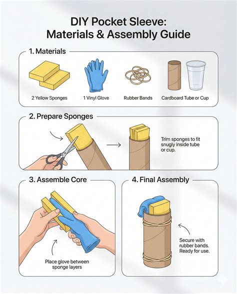 How to Make a DIY Pocket Pussy at Home Without Latex Gloves - EjaGuard