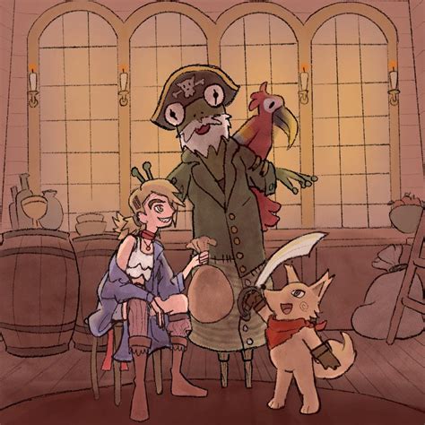 Revisited some of my old characters and decided to make a family photo ...