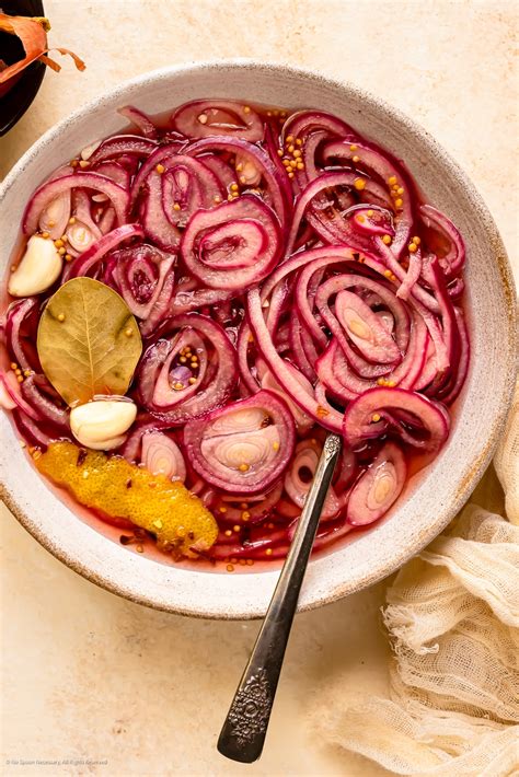 Quick Pickled Onion Recipe - No Spoon Necessary