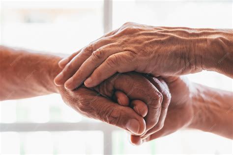Premium Photo | Old people holding hands close up view senior retired ...