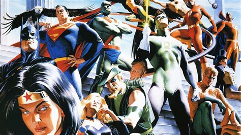 Alex ross flash comic hero wonder woman wallpaper | (77952)