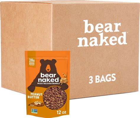 Amazon.com: Bear Naked Granola Cereal, Whole Grain Granola, Breakfast ...