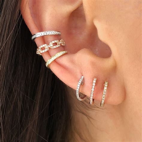 Diamond Huggie Earrings – Jennifer Miller Jewelry