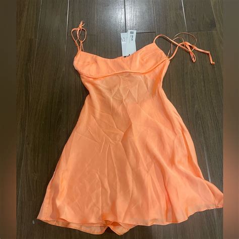 Mini Orange Dress