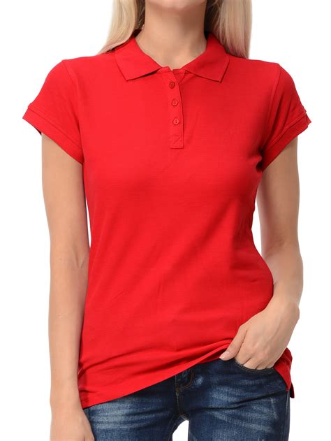 Red Collared Shirt