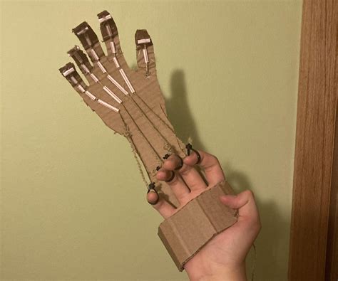 A DIY Cardboard Robot Hand : 11 Steps - Instructables