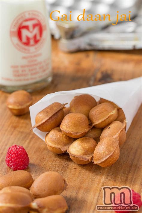 Gai daan jai (鷄蛋仔) ou les gauffres oeufs de Hong Kong - Macaronette et ...