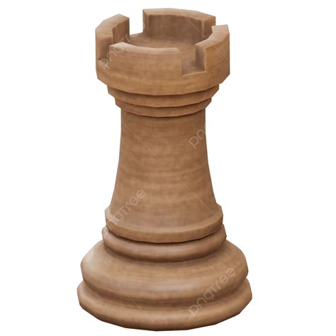 Chess Rook Perspective View, Chess Rook Front View, Chess Rook, Chess ...