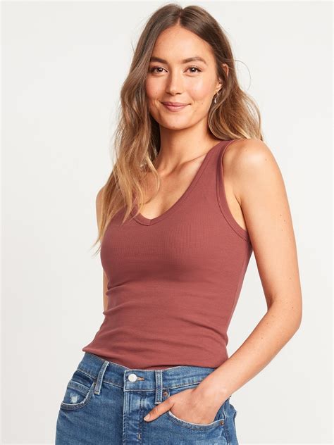 First-Layer V-Neck Tank Top | Old Navy | V neck tank top, Tank tops ...