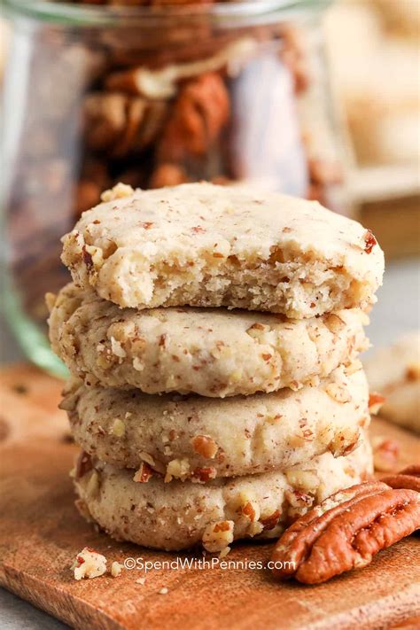 Pecan Shortbread Cookie Recipe
