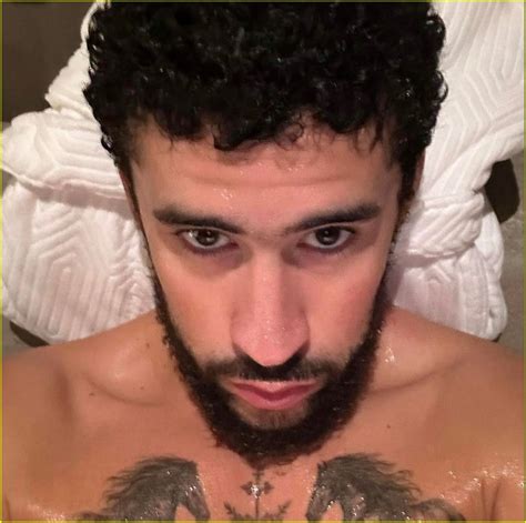 Bad Bunny Invites Fans Into His Bubble Bath with Hot New Selfies: Photo ...