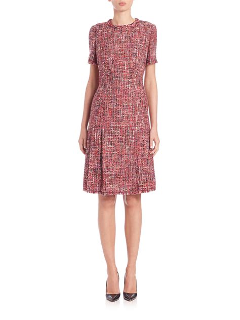 Mustard Tweed Dress at Stuart Witt blog