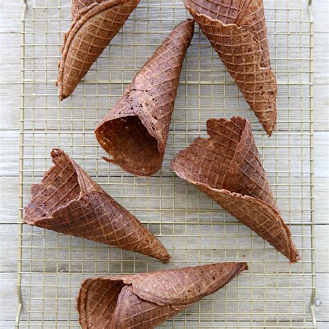 Chocolate Ice Cream Cones