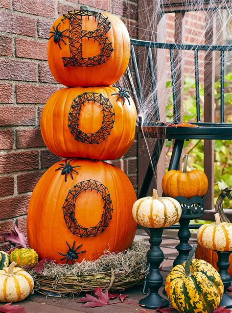 Unique and creative halloween decor pumpkins ideas for Jack-o'-lanterns