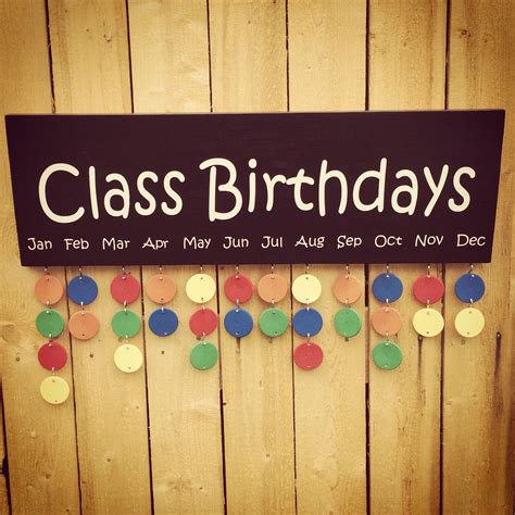 Handmade Classroom Birthdays Board | Classroom Celebrations Board ...