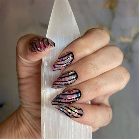 Stained Glass Nails at Paula Barnhart blog