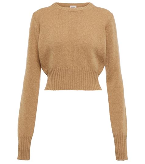 Khaite Aroon Cropped Cashmere Sweater | WHAT'S ON THE STAR?