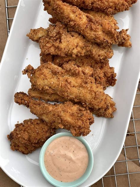 Buttermilk Fried Chicken Tenders - Southern Bytes