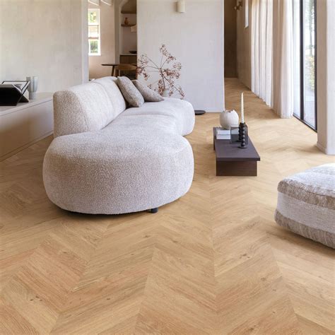 Chevron vinyl flooring l luxury LVT | Floorify