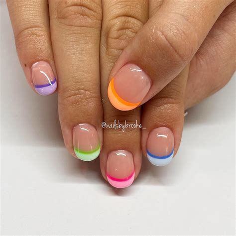 23+ Best Colored French Tip Nail Designs (2024) - DrExplains