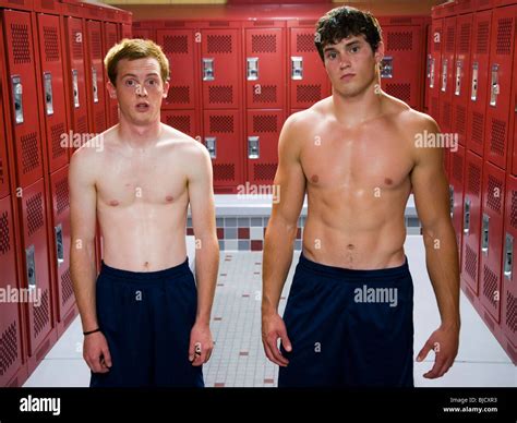 Two High School students in a locker room Stock Photo - Alamy