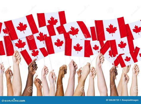 Canadian Flag Culture Nation Concept Stock Image - Image of culture ...